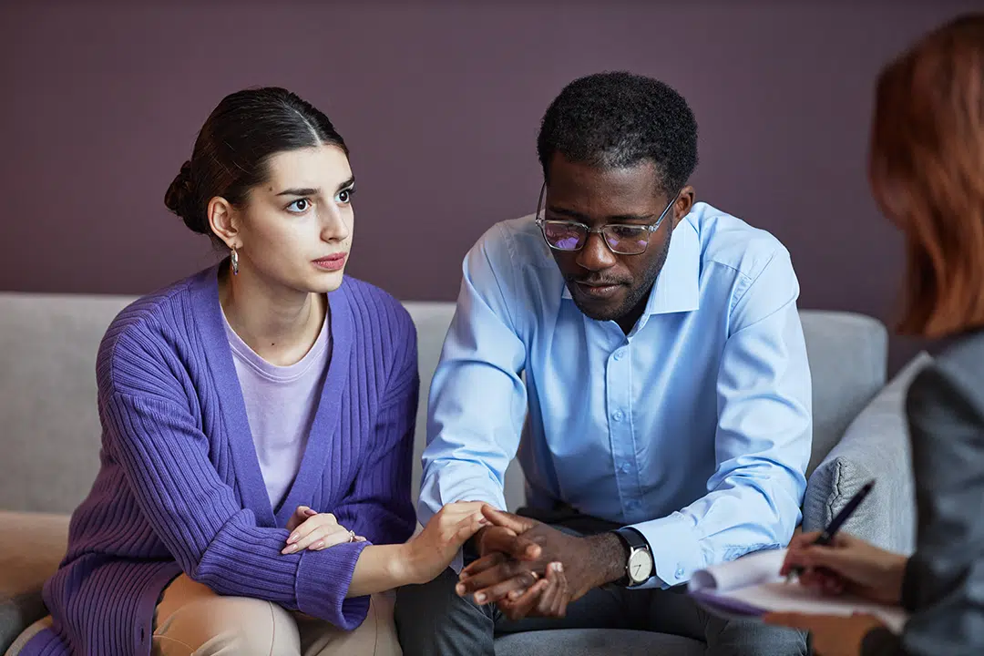 Couple at a Counselling Appointment